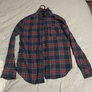 Multi color flannel for Fall nights!